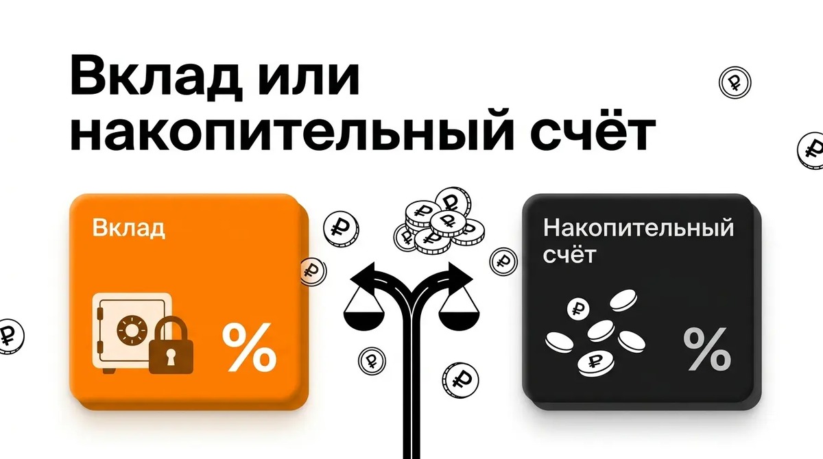 Вклад или накопительный счёт: сравнение двух банковских продуктов и выбор